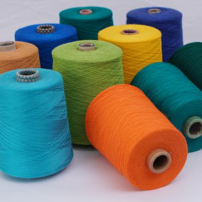 China Dope Dyed 2000 Hours Acrylic Dope Dyed Yarn Solid Acrylic Yarn Out for sale