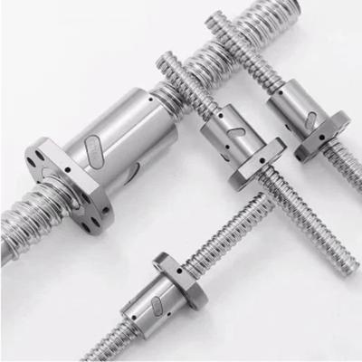 China High Precision Smooth Motion SFU DFU 8mm Ball Screw Ball Screw 1605 1604 Ball Screw 40mm for sale