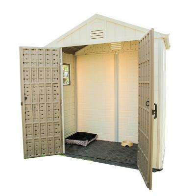 China Easily Assembled Outdoor Waterproof Plastic Tool Storage Garden Shed Safe Professional Design Factory Price for sale