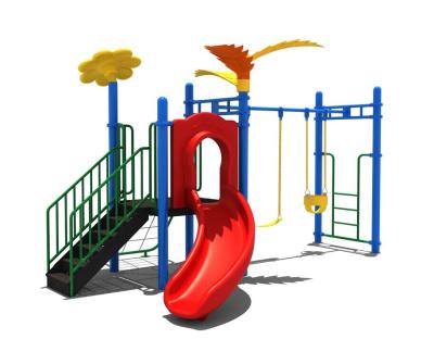 China 3-12years KINPLAY BRAND china kids outdoor playground plastic slides for sale