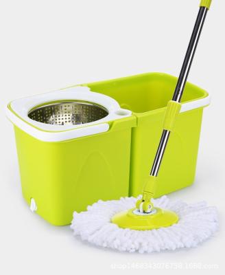 China Sustainable 360 ​​Magic Rolling Broom Best Selling Brooms DEGREE ROTATION Bucket Set Floor and Hands Free Disposable Cleaning Bucket Set Mop for sale