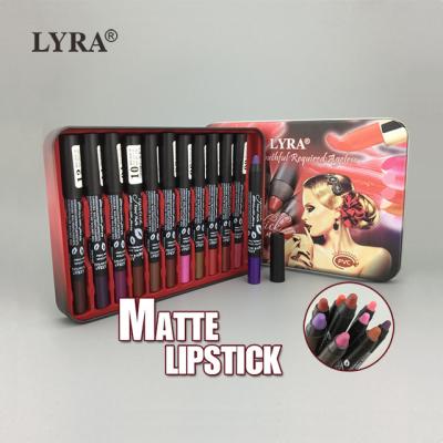 China Brand new multicolor lipstick waterproof, long lasting lipstick, matte lipstick LY949 for sale