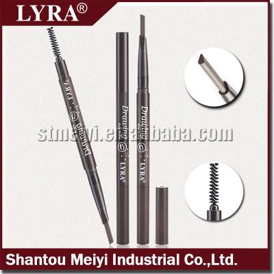 China Korean Material Durable Waterproof Automatic Eyebrow Pencil With Eyelash Brush for sale