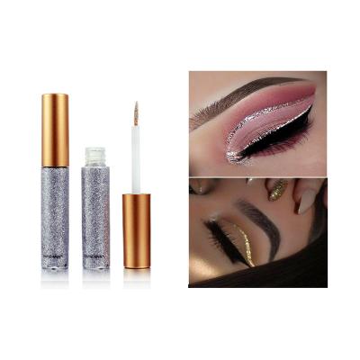 China Wholesale Waterproof Shimmer Metallic Shiny Chameleon Multichrome Gillter Waterproof Liquid Eyeshadow for sale