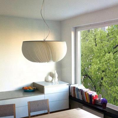 China New post-modern parchment material creative shade simple cream pendant lamp elegant chandelier JY9329 for sale