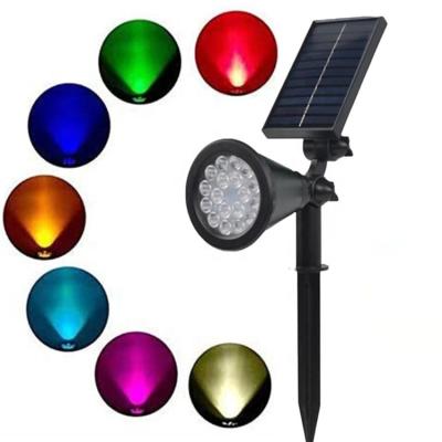 China Outdoor IP65 RGB Garden Led Landscape Lighting For Park Lawn Light Solar Wall Light JYO0004 for sale