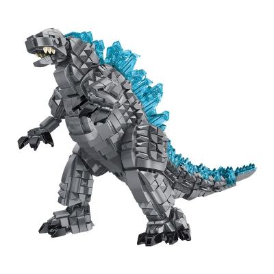 China Building Toy PANLOS 687004 Taolehui Godzilla vs Kongs Medium Size Mecha Godzilla Giant Figure Toys Bricks 1134PCS Building Kits For Boys for sale