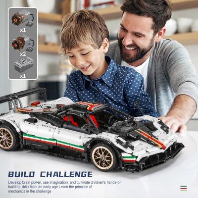 China Toy Mold King Technology Build 13060 1:8 R Sports Racing Car Model, 2299 PCS Assembly STEM Building Blocks DIY Toy Brick Clamping for sale