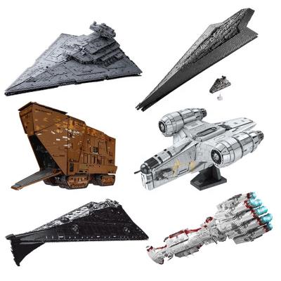 China Toy Mold King 21026 Taoolehui Collector Series Final Starship Millennium Building Compatible With Building Block Destroyer Model Toys for sale