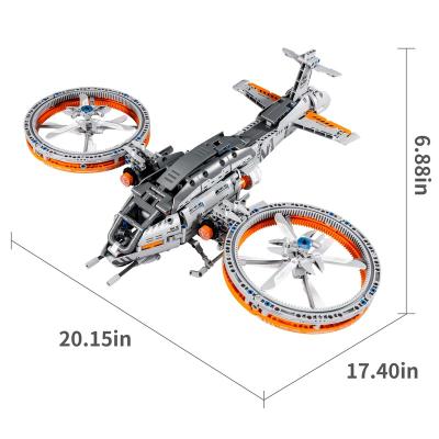 China Awesome Building Toy StarWars Mandalorian Starfighter 6811 Building Kit for Kids, New 2022 for New Year Gift (1020pcs) for sale