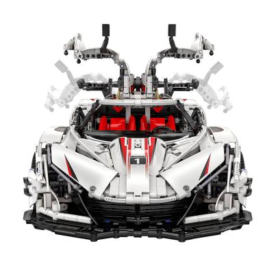 China Toy MOC Toy Car Model Building Construction Kit; Build and show off an authentic Supercar; 1:8 Super Rc Racing Car Building Bricks New 2022 for sale