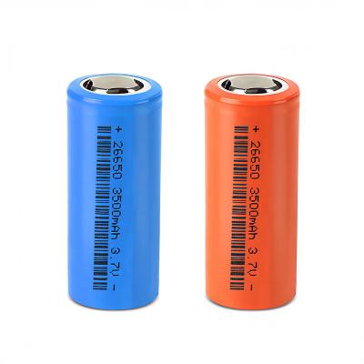 China Wholesale Price High Quality Residual Voltage 3.7v 5000mah 26650 Rechargeable Cylindrical Lifepo4 18650 Battery Cells for sale