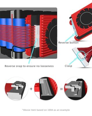 China Li Ion Lipo Battery Pack Smarts Bms 4s 8s 12s 16s 24s 32s 80a 100a 200a 250a 300a 400a 500a for Lifepo4 battery management system (bms) for sale
