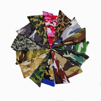 China Wholesale Design 100% Polyester or 100% Cotton New Camuflada Military Printed Visor Bicycle Running UV Bandana for sale