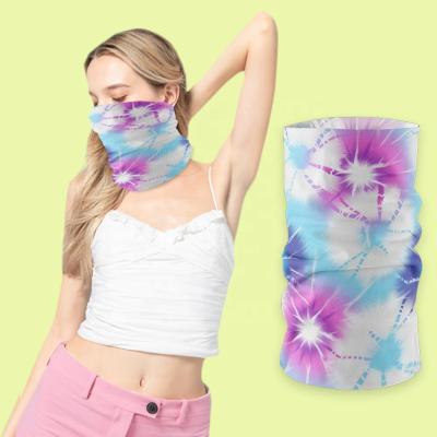 China Outdoor activities wholesale OEM sublimation neck bandanna seamless tube multi function tube bandana for sale