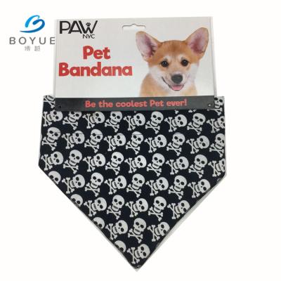 China Viable Jurong Factory Supply Cheap And Quality Custom Dog Scarf Pet Bandana for sale