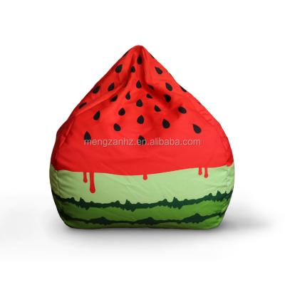 China (Other) Watermelon Adjustable Bean Bags Cute Lazy Lounger Personalized by Kids Bean Bag for sale