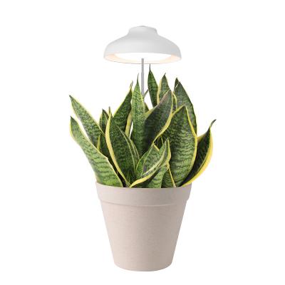 China Adjustable Height LED Umbrella Plant Grow Light Smart Indoor Gardens Small Smart Soil Grow Home Planter Creative Mini Smart Garden for sale