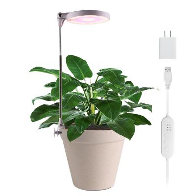 China Scandinavian 10W Wire Control Led Light Spectrum Plant Growth Lamp Pot Light Home Mini Grow System For Potted Plant for sale