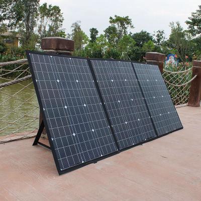 China Outdoor Use (180W Camping Foldable Solar Panel with Monocrystalline Water Resistant Battery Charger for Outdoor Use for sale