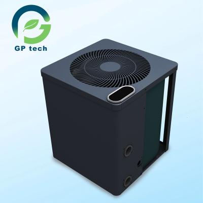 China Outdoor Top air 3KW 50Hz mini swimming pool heat pump air source R32 plug and play inverter water heater for sale