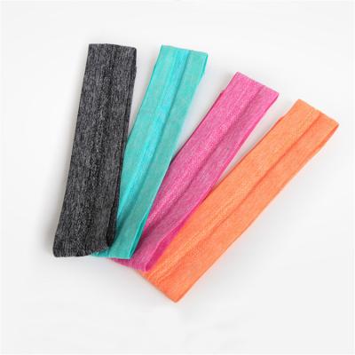 China New fashion spring unisex summer unisex spring sports spandex breathable sweat head band for sport head bands sports for sale