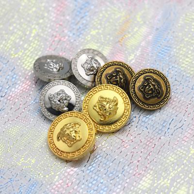 China Antique Dry Clean Gold Vintage Metal Blazer Button Set - 3D - for Blazer, Suits, Sport Coat, Uniform, Jacket for sale