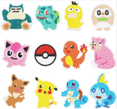 China Kindergarten Cartoon DIY Diamond Sticker Paste Diamond Dot Diamond Painting Creative Toy Bag Handmade Material for sale