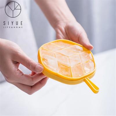 China Sustainable High Quality Food Grade Silicone Mold Ice Cube With Cover 1328 for sale