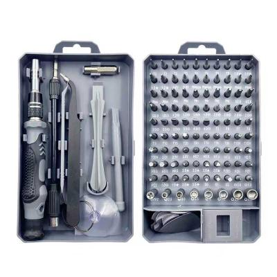 China Multi-used Main Screwdriver 115 in 1 Multifunctional Insulated Screwdriver Set Mobile Phone Repair Tools Screwdriver Bits Set for sale