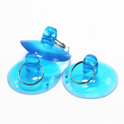 China Blue PVC Mat Sucker Professional 55mm Clear PVC Sucker Hook Sucker Mat Sucker For Laptop Cell Phone Other DIY Tools for sale