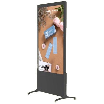 China 65 Inch Indoor Large Size Digital Signage Menu Display Electronic Signage Screen Panel For Model Company for sale