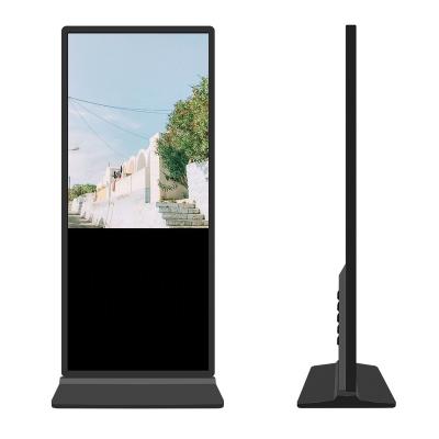 China The vertical advertising of 43 inch liquid crystal crystals of the floor interior support show the Android tablet holding the Totem Media Player of Kiosk of digital signage supports for sale