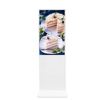 China 55 inch indoor ultra thin side screen double other equipment digital signage advertising machine for sale