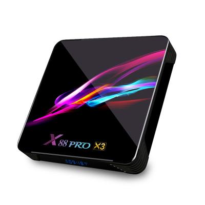 China Pro X3 Media Player Amlogic S905X3 2.4G 5G Wifi BT4.1 Support 4K 8K Media Player Smart Android 9.0 X88 Pro X3 TV Box X88 TV Box for sale