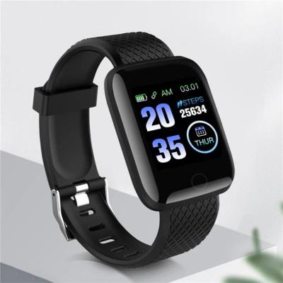 China APP Control 1.3 Sport Wristband Fitness Watch Smart Watch 116 Heart Rate And Blood Pressure Plus Smart Watch 116 Inch Color Screen for sale