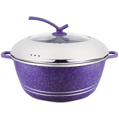 China Minimalist Ceramic Nonstick Die Cast Casserole Pot for sale