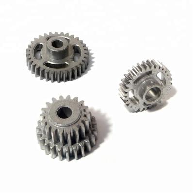 China High Precision Auto Car Double Metal Spur Gear Made By China Ningbo OEM Factory for sale