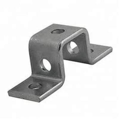 China Heavy Duty Construction Area Precision Steel Stamping U Shaped Bracket for sale