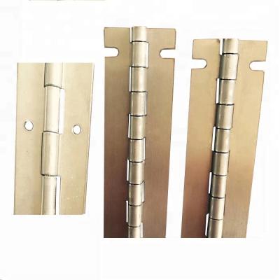 China Modern OEM Precision Iron Metal 180 Degree Concealed Continuous Piano Hinge By Factory Custom Made for sale