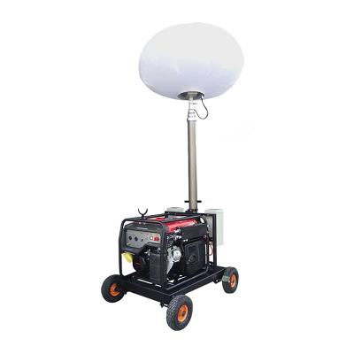 China Outdoor Telescopic Mast LED Inflatable Balloon Beacon with Generator for Emergency Lighting Moon Lighting CPY Beacon for sale