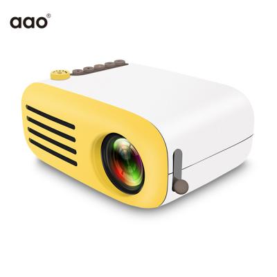 China New Arrival Pico AAO Mini Model YG200 Pocket Projector For Home Theater 1080P LCD Projector With USB AV Ports for sale