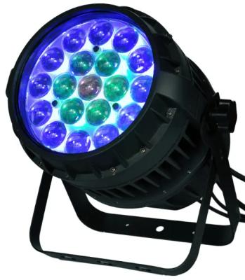 China Sports Professional 18 Stages 36 LED RGB Party PAR LED Work Light Plastic Plastic Flat Light Dance Floor Disco Laser Party Light for sale