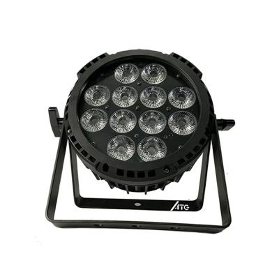 China Waterproof Club 12pcs Battery Par Light 4in1Wireless Dmx Control Stage Light Outdoor for sale