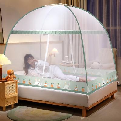 China Good quality European Court mosquito net folded mosquito net manufacture folded European travel style mosquito net for sale