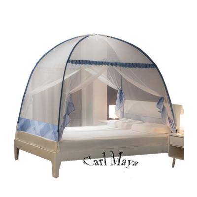 China New Summer Folded Mosquito Net Outdoor Travel Mosquito Net Yurt Kids Mosquito Net Bed Camping Home Tents for sale