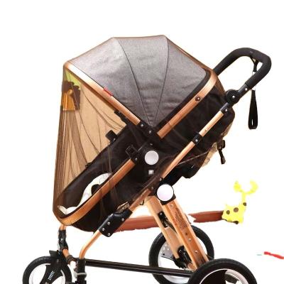 China Folded Mosquito Insect Stroller Baby Carriage Trolley Mosquito Net Mosquito Insect Net Net Safe Mesh for sale