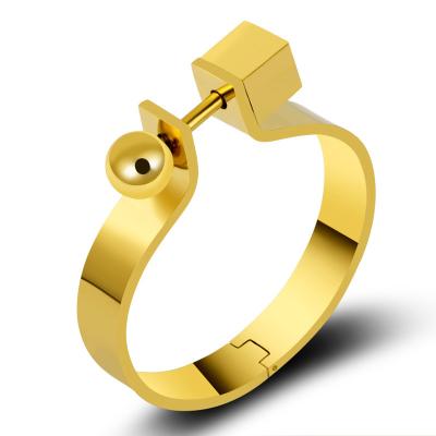 China Bangle Gold Plated Fine Jewelry Screw Bangle Stainless Steel Love Bangle Bracelet Screw For Women for sale