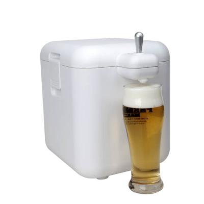 China 6 Viable Aromatics Can Bottle Foam Maker Ultrasonic Beer Dispenser Machine With Ice Tube Bar Cooling Attachment for sale