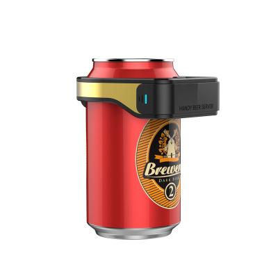 China Viable Bars and Clubs Smart Practical Tabletop Ultrasonic Canned Handheld Draft Beer Dispenser Gift for Beer Fans Beer Froth Maker for sale